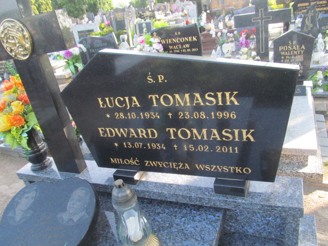Edward Tomasik 1934 Gniewkowo - Grobonet - Wyszukiwarka osób pochowanych
