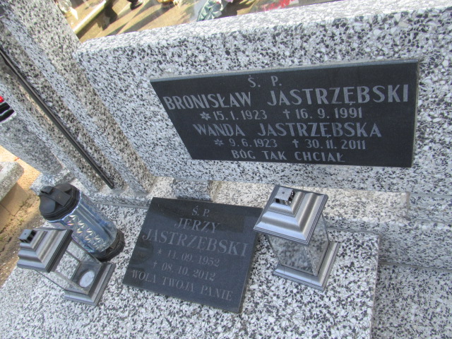 Bronisław Jastrzębski 1923 Gniewkowo - Grobonet - Wyszukiwarka osób pochowanych