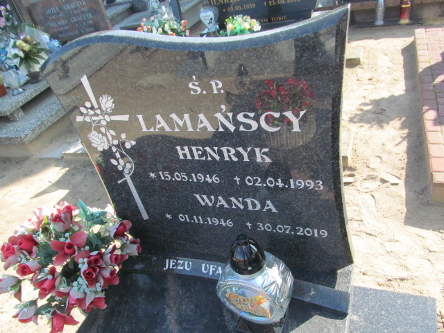 Henryk Lamański 1946 Gniewkowo - Grobonet - Wyszukiwarka osób pochowanych