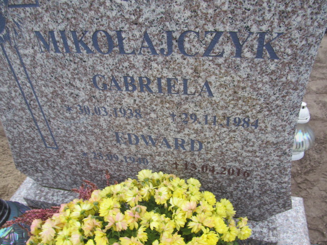 Edward Mikołajczyk 1940 Gniewkowo - Grobonet - Wyszukiwarka osób pochowanych