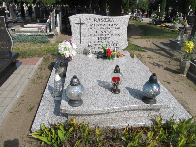 Grób Mieczysław Raszka