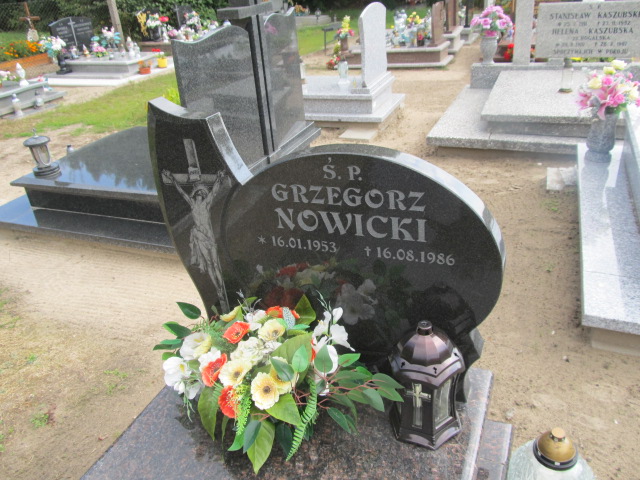 Grzegorz Nowicki 1953 Gniewkowo - Grobonet - Wyszukiwarka osób pochowanych