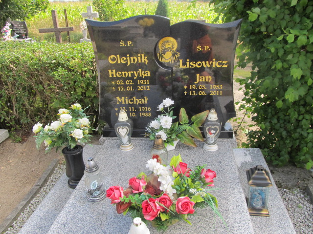 Grób Henryka Olejnik