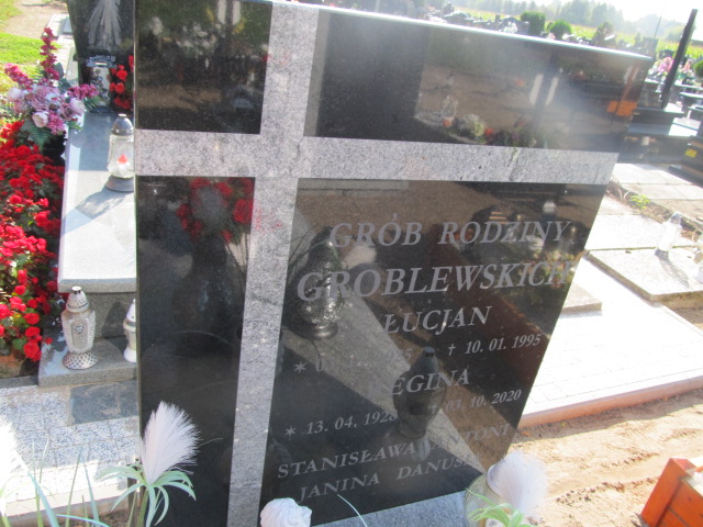 Regina Groblewska 1928 Gniewkowo - Grobonet - Wyszukiwarka osób pochowanych