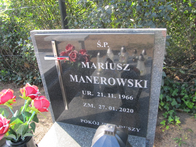 Mariusz Manerowski 1966 Gniewkowo - Grobonet - Wyszukiwarka osób pochowanych