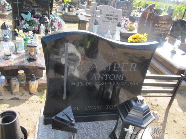 Bożena Kamper 1949 Gniewkowo - Grobonet - Wyszukiwarka osób pochowanych