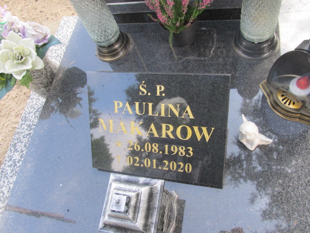 Halina Makarow 1954 Gniewkowo - Grobonet - Wyszukiwarka osób pochowanych